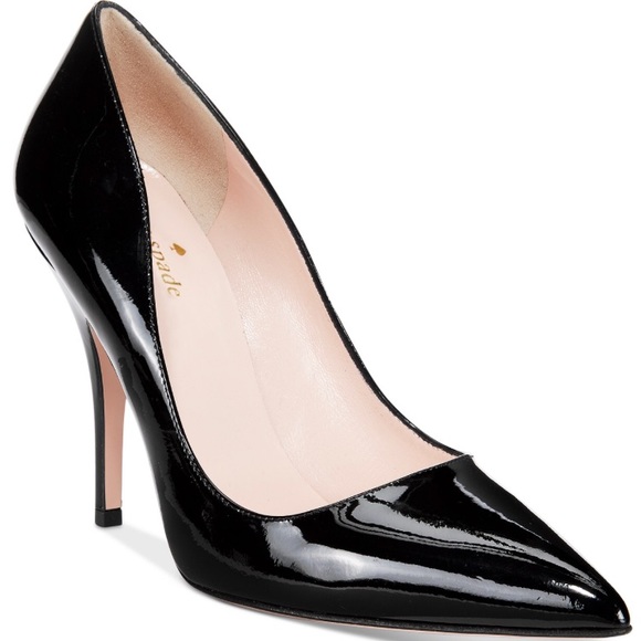 kate spade Shoes - Kate Spade Black Licorice Pointed Toe Pumps 8.5